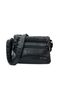 Viatox Vs 002 Multi-Compartment Washed Leather Women's Crossbody Shoulder Bag Black - 5
