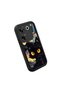Tecno Camon 20 Pro 5g (Ck8N) Compatible Black Silicone Case Starry Night Black Cat Pattern Camera Protected Shock Absorbing - 3