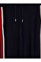 Ozmarka New Season Navy Blue Stripe Detailed Soft Touch Women's Sweatpants - 7
