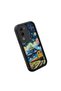 Oppo A5 4G/5G Compatible Black Silicone Case Starry Night Train and Castle Pattern Camera Protected Shock Absorbing - 3