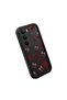 Realme C75 4g Compatible Black Silicone Case Cherry‑Ribbon‑Flower Pattern Camera Protected Shock Absorbing - 3
