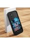 Samsung Galaxy A34 Compatible Black Silicone Case Three-Compartment Palm Sunset Landscape Pattern Camera Protection Shock Absorbing - 2