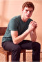Men's 100% Cotton Green Short Sleeve Crew Neck Basic T-Shirt Olav - 3