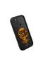 Samsung Galaxy A21S Compatible Black Silicone Case Sunset Beach Pattern Camera Protected Shock Absorbing - 3