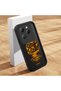 Infinix Hot 40/40 Pro Compatible Black Silicone Case Sunset Beach Pattern Camera Protected Shock Absorbing - 2