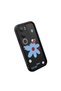 Vivo Y19S 4G/Y19S Pro Compatible Black Silicone Case Colorful Flower Pattern Camera Protected Shock Absorbing - 3