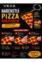 Movable Pizza Keychain 3D Printing Segmented Design Bag Accessory Gift - 6