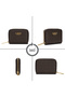 Women's Monogram Belle Small Card Wallet (Choco) - 6