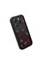 Infinix Hot 40/40 Pro Compatible Black Silicone Case Cherry‑Ribbon‑Flower Pattern Camera Protected Shock Absorbing - 3