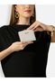 Women's Mono frame25 small wallet (White) - 2