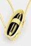 Lorin Bow Detailed Soft Leather Look Large Volume Women's Shoulder Bag Yellow - 4
