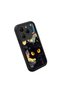 Tecno Spark 20 Pro 4g(Kj6) Compatible Black Silicone Case Starry Night Black Cat Pattern Camera Protected Shock Absorbing - 3