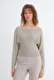 Striped Long Sleeve Blouse B1956 - 5