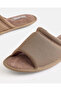 Men Brown Plain Slippers - 4