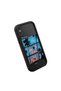 iPhone XS Max Compatible Black Silicone Case Three Sections Palm Sunset Landscape Pattern Camera Protection Shock Absorption - 3