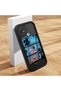 Oppo A15/A15S Compatible Black Silicone Case Three-Compartment Palm Sunset Landscape Pattern Camera Protection Shock Absorption - 2