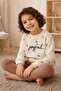 Girl's Joyful Patterned School Daily Tracksuit Set Esf7034 - 8