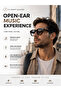 G1 AI Smart Glasses 8MP Camera WiFi Bluetooth Voice Assistant Translation Music Glasses Black - 6