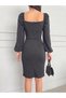 Women's Flowers Stylish Dress - 2