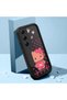 Tecno Camon 40(Cm5) Compatible Black Silicone Case Pixel Kitty Heart-Dot Pattern Camera Protected Shock Absorbing - 2