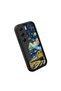 Tecno Camon 40(Cm5) Compatible Black Silicone Case Starry Night Train and Castle Pattern Camera Protection Shock Absorption - 3