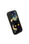Tecno Spark Go 2(Km4) Compatible Black Silicone Case Starry Night Black Cat Pattern Camera Protection Shock Absorption - 3