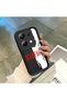Poco M6 Pro 4g Compatible Black Silicone Case Scarface Movie Themed Black‑White Design Camera Protection Shock Absorption