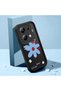 Poco M6 Pro 4g Compatible Black Silicone Case Colorful Flower Pattern Camera Protected Shock Absorbing - 2