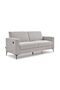 Theodora 3+2+1 Fabric Sofa Set With USB Port Light Grey - 6