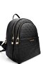 Black - Women's Backpack with Black Logo Sp1265 - 5