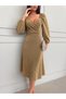 Women's Long Flowers Dress - 4