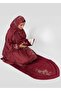 طقم صلاة نسائي من 3 قطع بتصميم مزخرف - 5