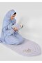 طقم صلاة نسائي من 3 قطع بتصميم مزخرف - 4