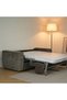 Amora 3 Seater Fabric Sofa Bed Olive Green, Interior Furniture For Family Living Spaces - 2