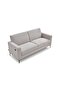 Theodora 3+2+1 Fabric Sofa Set With USB Port Light Grey - 5
