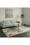 Galeria Lux Distressed Rug 160x230cm Grey White For Living Room Styling - 2