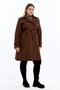 Medium Size Women's Large Size Seasonal Trench Coat - 3
