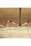 Zahra 20-Light Crystal Chandelier Crystal And Metal Gold 95 cm - 3