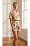 Coastal Escape Şort Pijama Set - 2