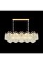 Zahra 12-Light Crystal Chandelier Crystal And Metal Gold 100 cm - 4