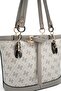 A.Gri - Gray Monogram Women's Handbag Sp1155 - 4