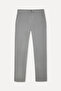 Men's Gray Straight Fit Pants