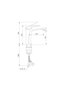 Enzo Basin Mixer Grey Colort, Mixer Tap For Basin, Sink And Wash Area - 4