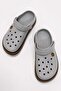 Sabo Men's Slippers Gray Black Orange - 4