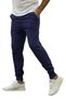 Set of 3/3 Pieces Unisex Ribbed Regular Black Gray Navy Blue Color Sports Sweatpants - 7