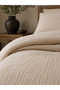 Double 100% Cotton 4 Layer Muslin Duvet Cover Set - 8