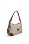 Beige - Tan Straw Women's Shoulder Bag Sp1269 - 2