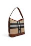 Beige - Tan Plaid Women's Shoulder Bag Sp1286 - 2