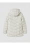 Özmarka New Season Beige Hooded Women's Puffer Coat - 7