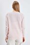 Buttoned V-Neck Openwork Knitwear Cardigan - 8